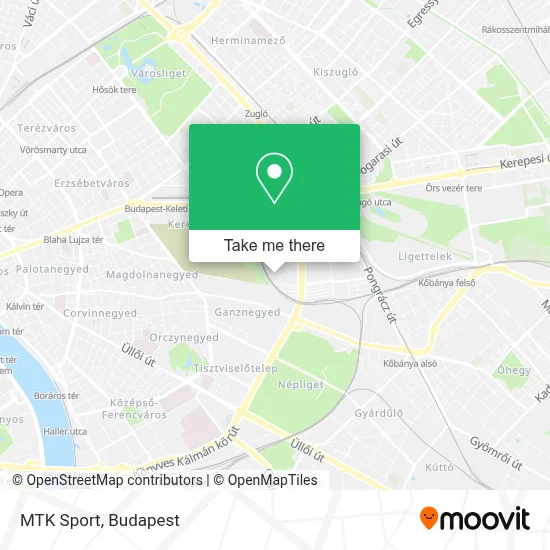 Mtk Sport map