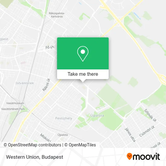 Western Union map