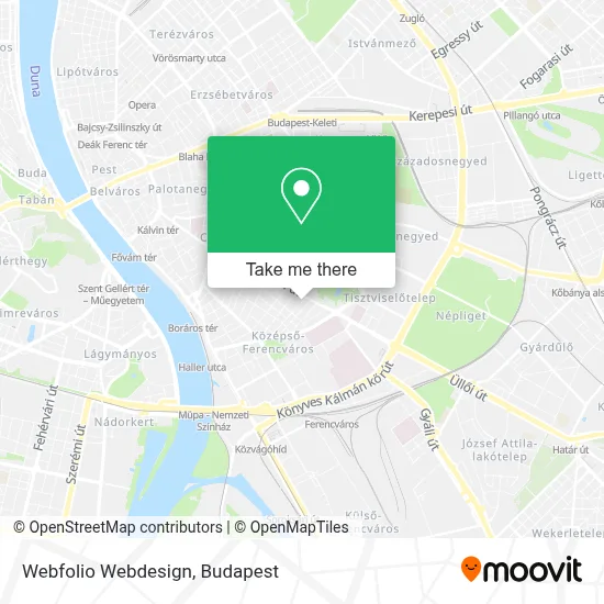 Webfolio Webdesign map