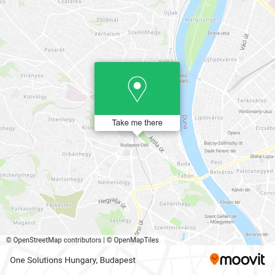 One Solutions Hungary map