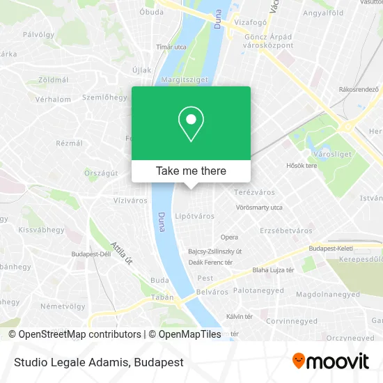 Studio Legale Adamis map