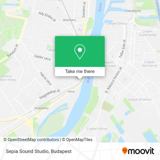 Sepia Sound Studio map