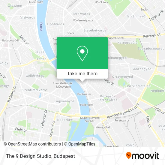 The 9 Design Studio map
