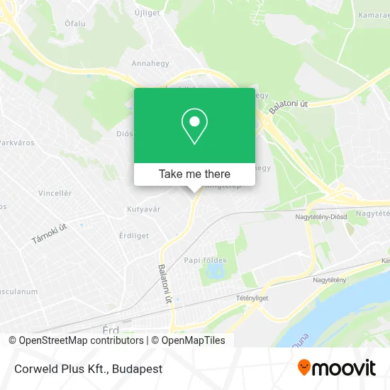 Corweld Plus Kft. map