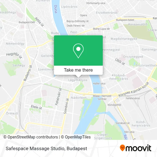Safespace Massage Studio map