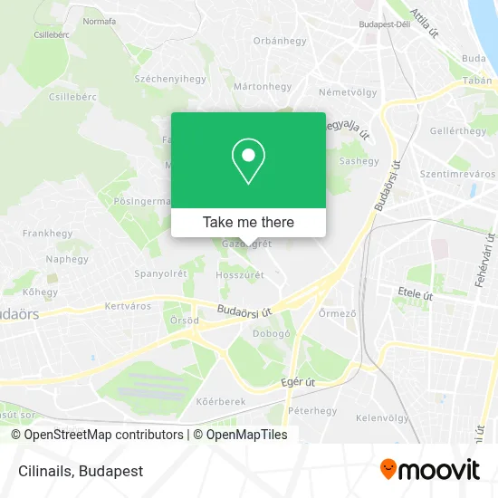 Cilinails map