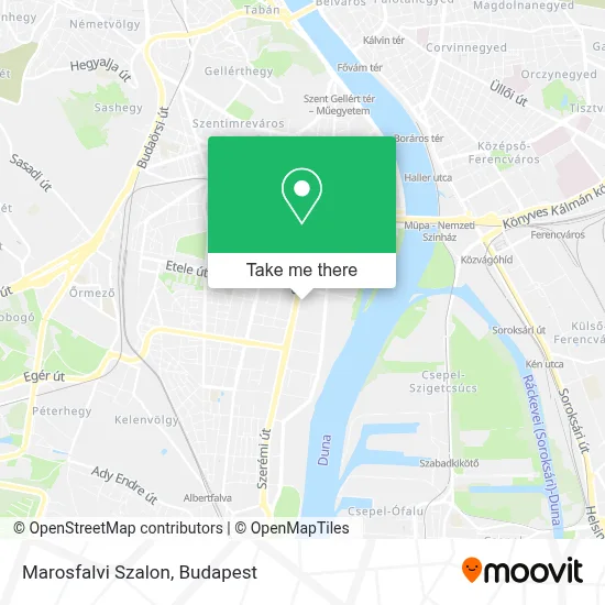 Marosfalvi Szalon map