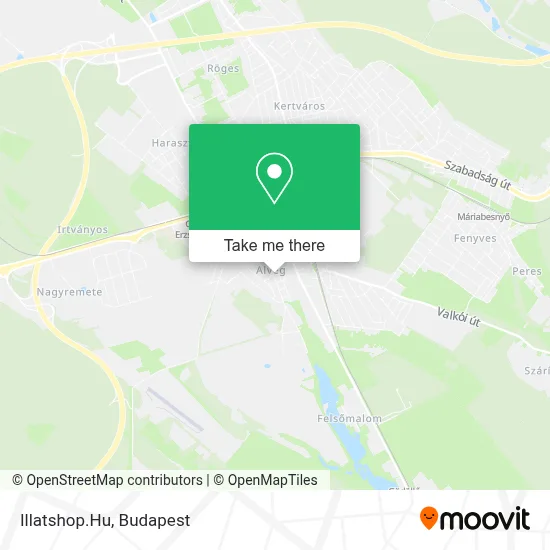 Illatshop.Hu map
