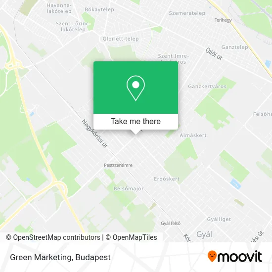 Green Marketing map