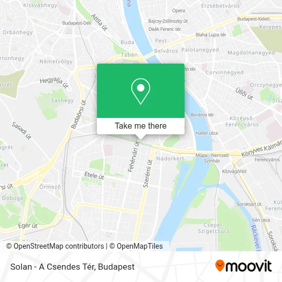 Solan - A Csendes Tér map