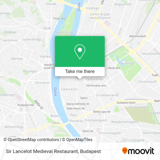 Sir Lancelot Medieval Restaurant map