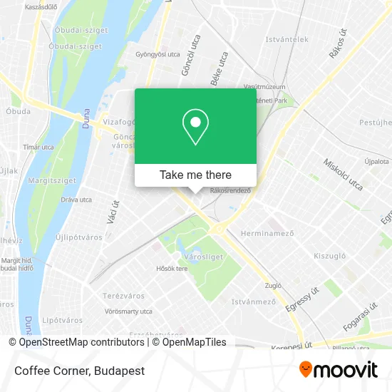 Coffee Corner map