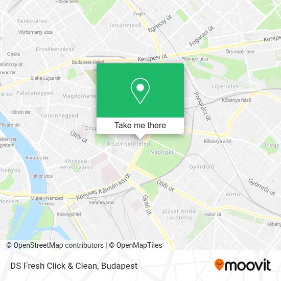 DS Fresh Click & Clean map