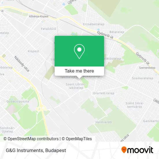 G&G Instruments map