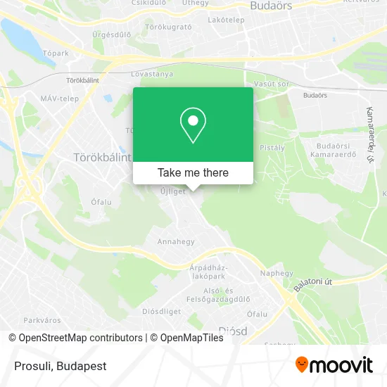 Prosuli map