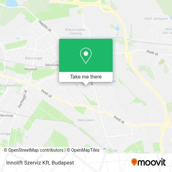 Innolift Szerviz Kft map