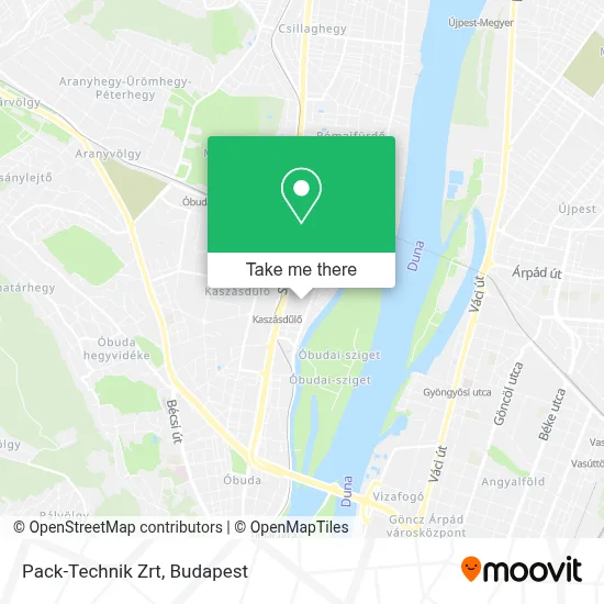 Pack-Technik Zrt map