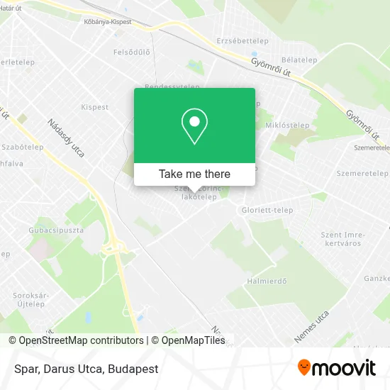 Spar, Darus Utca map