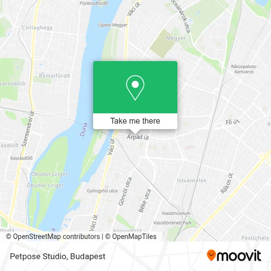 Petpose Studio map