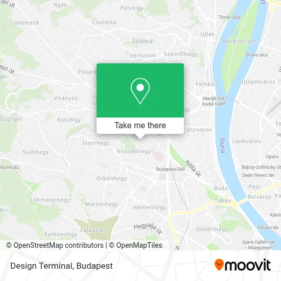 Design Terminal map