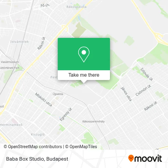Baba Box Studio map