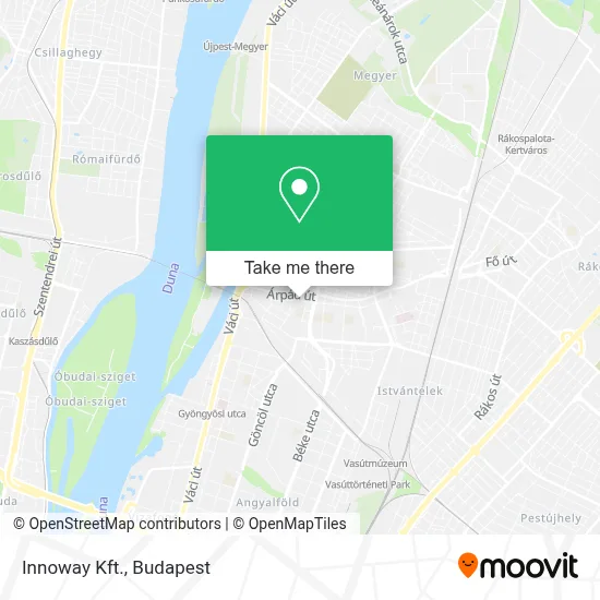 Innoway Kft. map