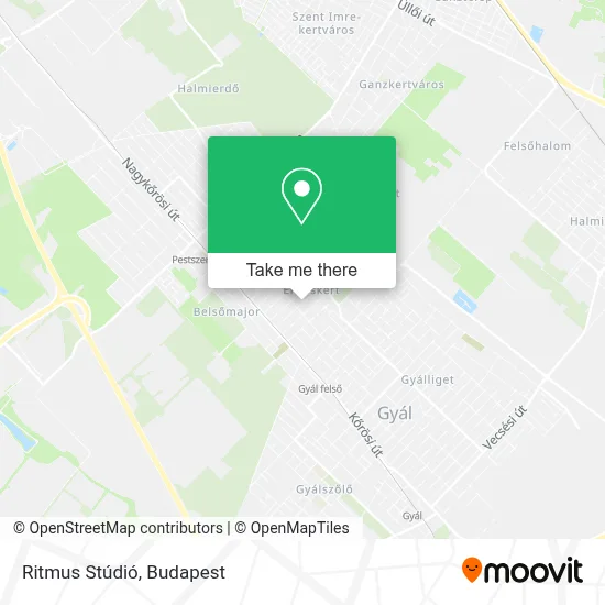 Ritmus Stúdió map