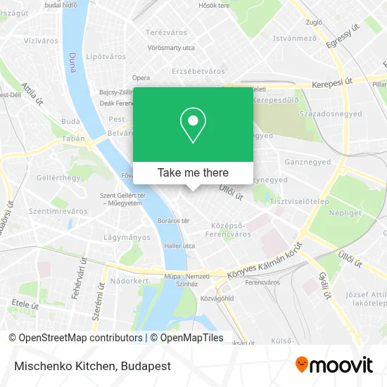 Mischenko Kitchen map