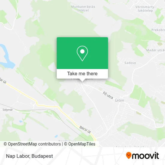 Nap Labor map