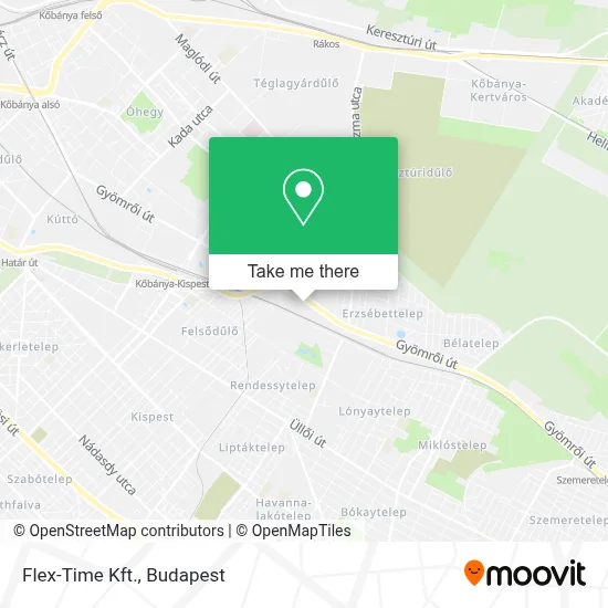 Flex-Time Kft. map