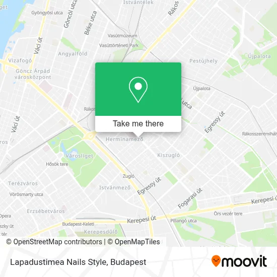 Lapadustimea Nails Style map