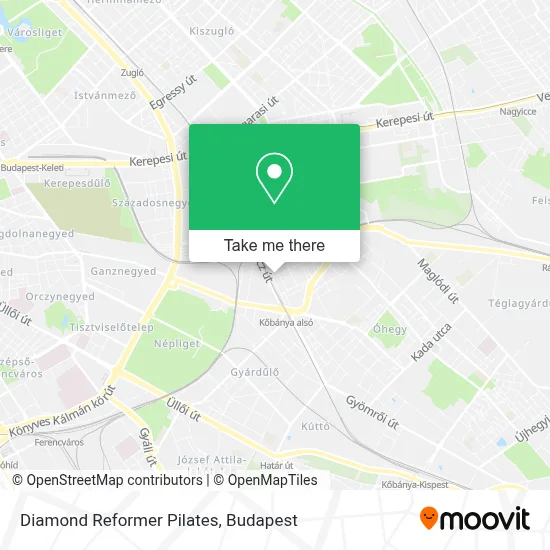 Diamond Reformer Pilates map