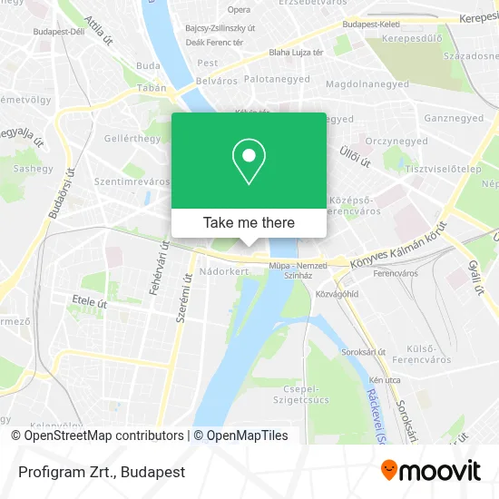 Profigram Zrt. map