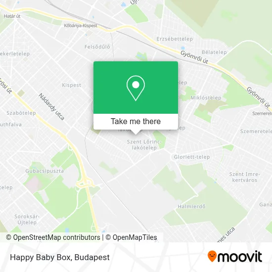 Happy Baby Box map