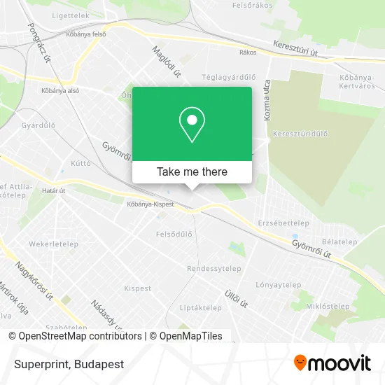 Superprint map
