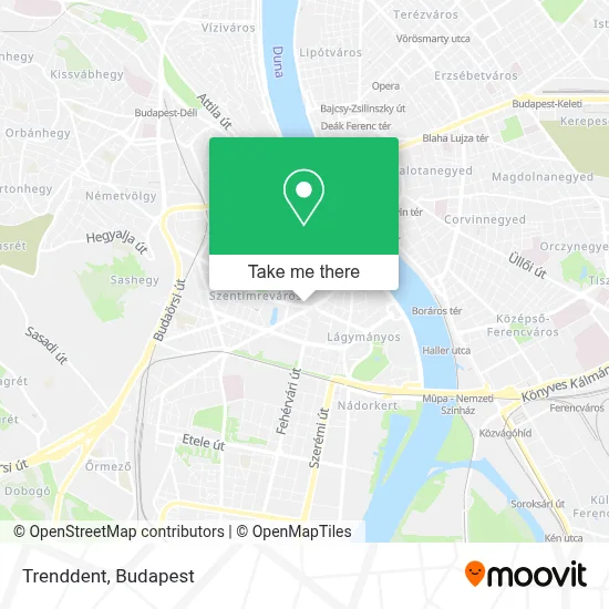 Trenddent map