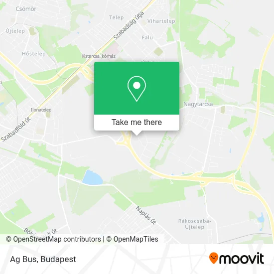 Ag Bus map