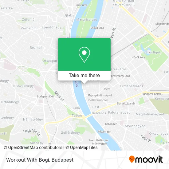 Workout With Bogi map