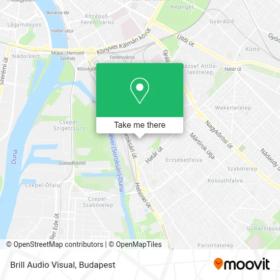 Brill Audio Visual map