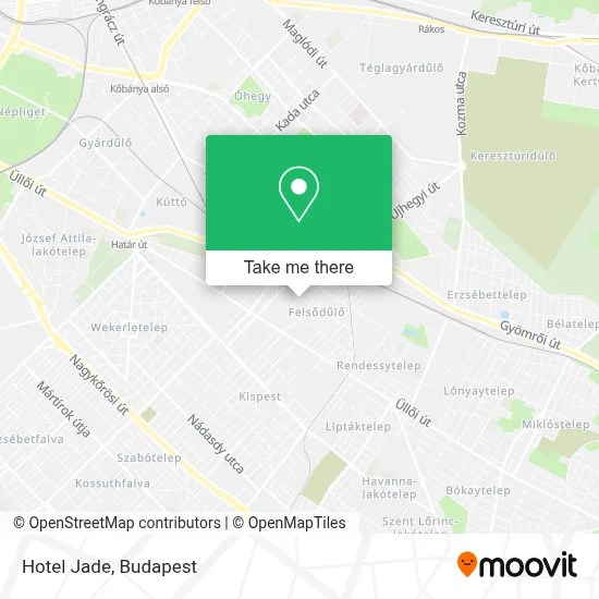 Hotel Jade map