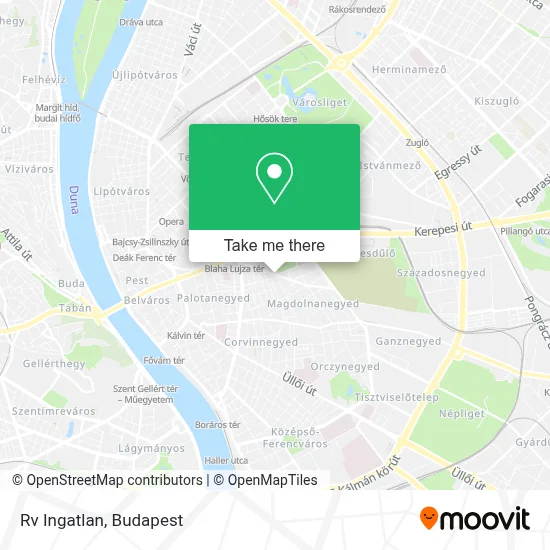 Rv Ingatlan map
