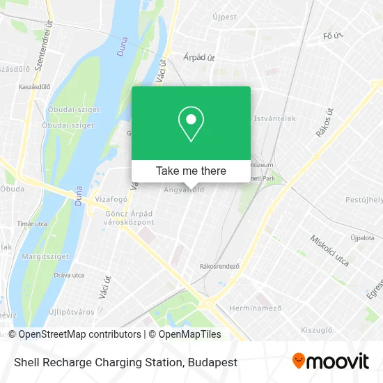 Shell Recharge Charging Station map