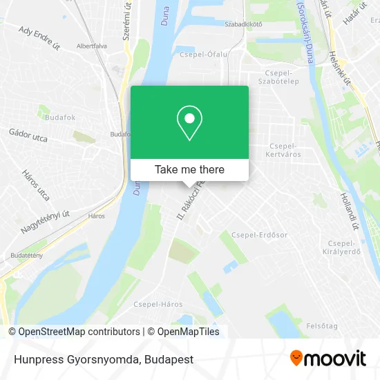 Hunpress Gyorsnyomda map