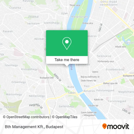 Bth Management Kft. map