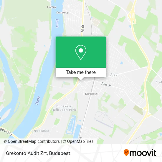 Grekonto Audit Zrt map