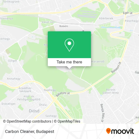 Carbon Cleaner map