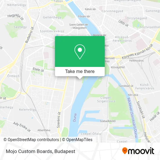 Mojo Custom Boards map