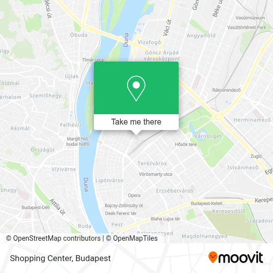 Shopping Center map