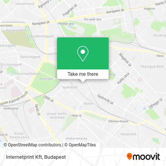 Internetprint Kft map