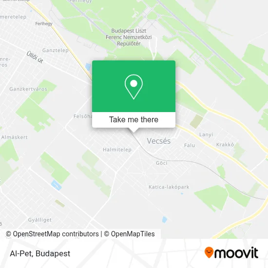 Al-Pet map